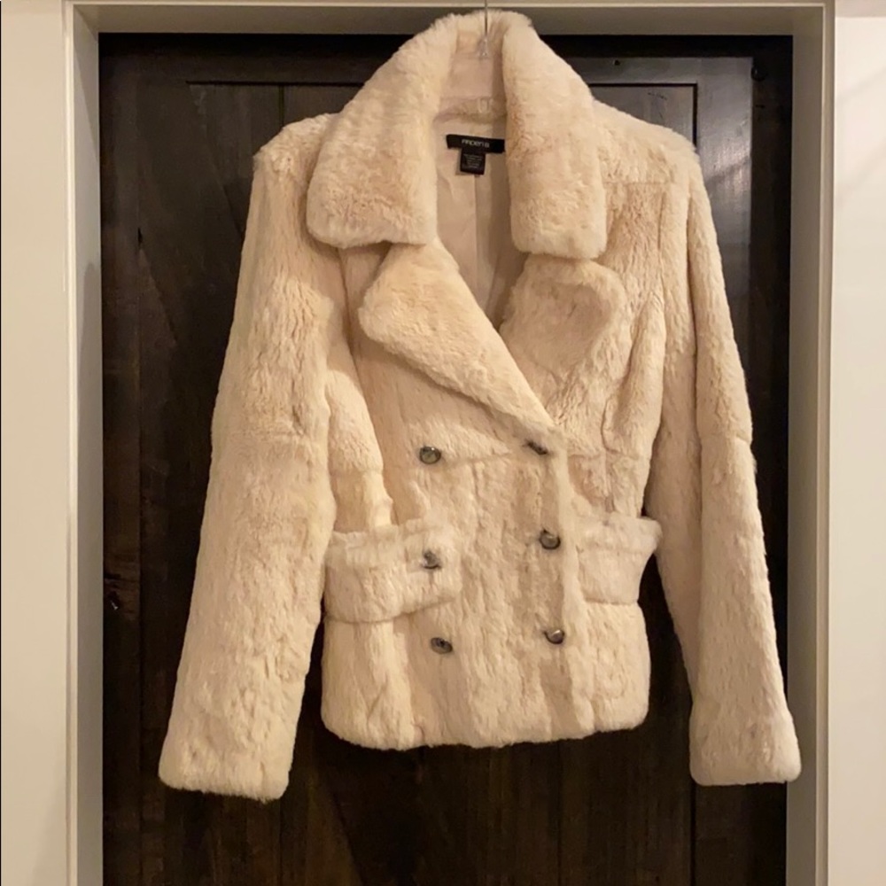 100% Rabbit Fur Coat